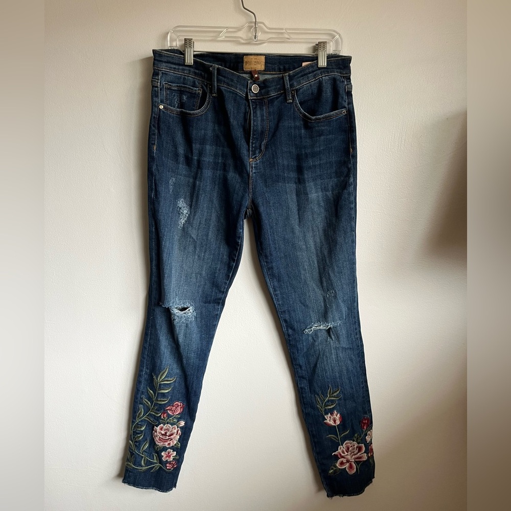 Embroidered | denim